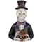 23.5" LED Skeleton with Jack-O-Lantern Halloween Decoration